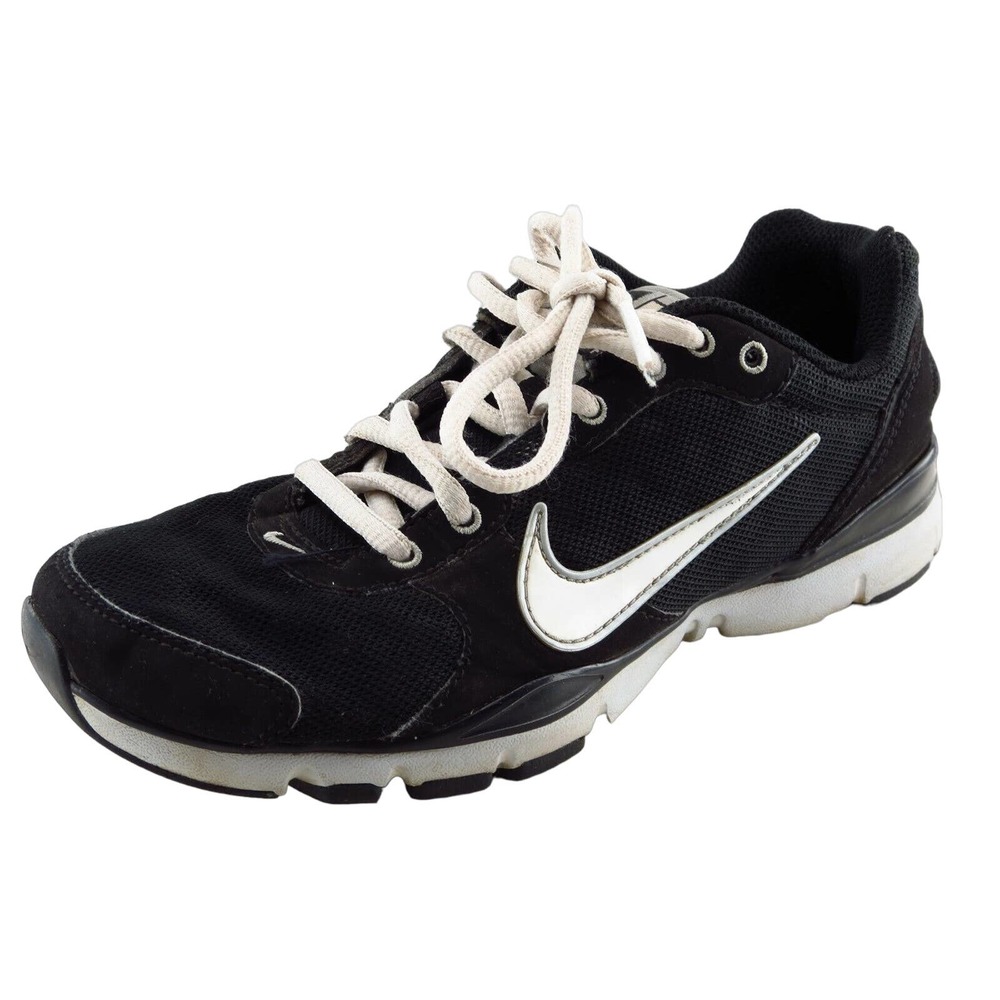 Nike Flex TR Size‎ 5.5 M Black Lace Up Running Synthetic Women Shoe